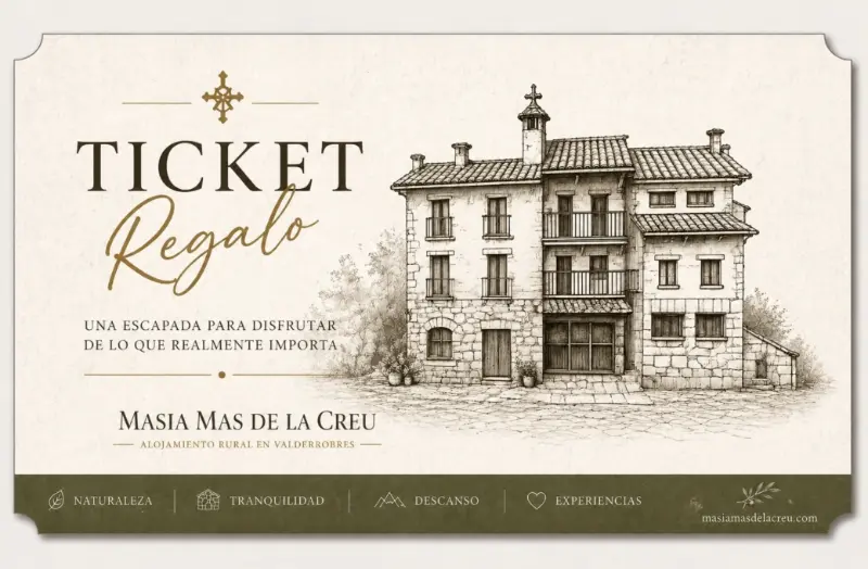 ticket regalo mas de la creu nuevo